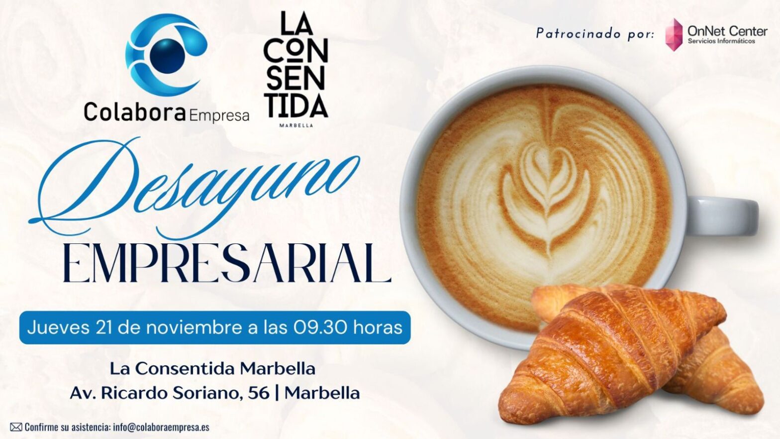 desayuno empresarial marbella