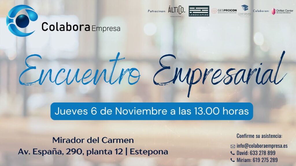 Evento 6 noviembre 2025